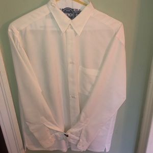 Bugatchi white dress shirt